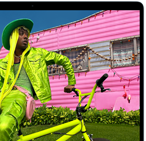 En MacBook Air med Liquid Retina-skjerm vises.